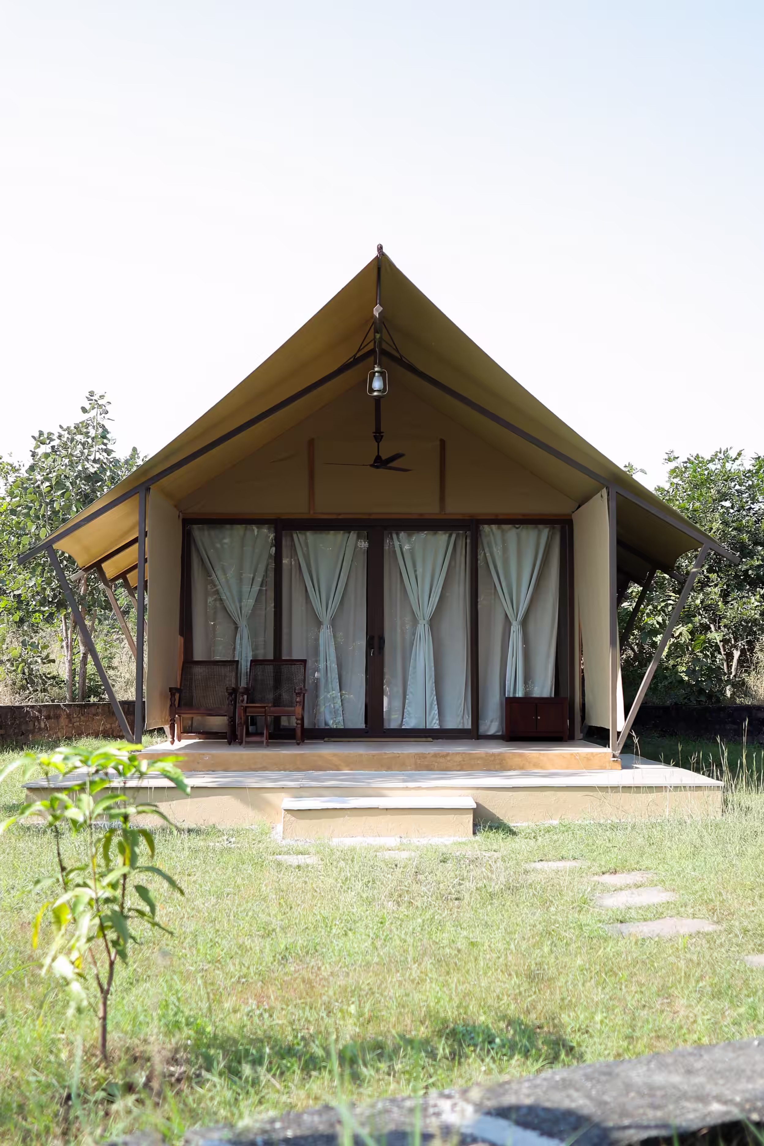 camping tent new madhuban eco retreat bhopal